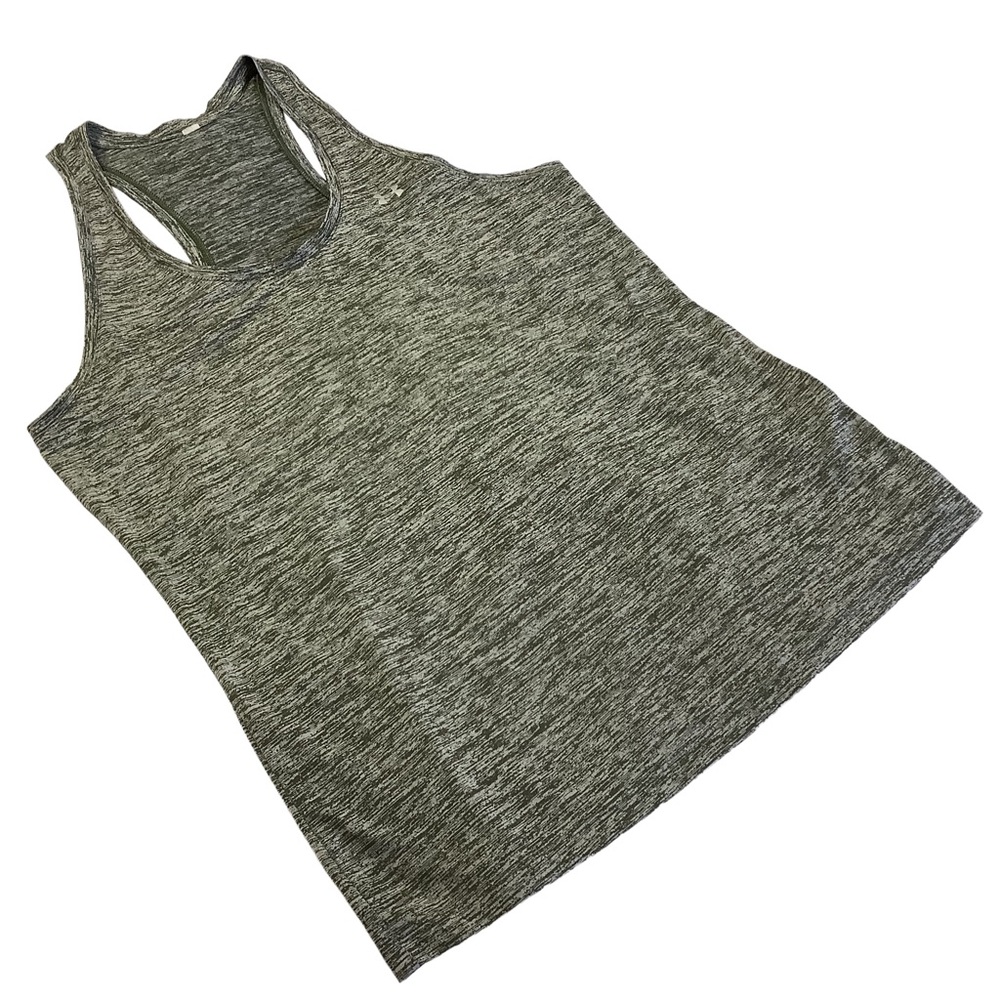 Grey Racerback Under Armor Tank Top size tag missing